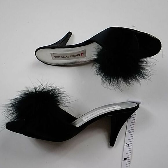 VTG VICTORIAS SECRET HEELS SLIPPERS - Picture 4 of 8